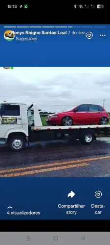 Caminhão guincho pra vender palmas