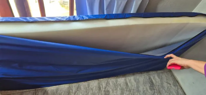 Colchao Hospitalar D33 Solteiro Impermeavel Sansiena<br><br>D33 10cm Azul - 1 mês uso