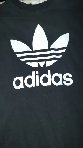 Moletom Adidas Original Preto Trefoil GG Excelente Estado