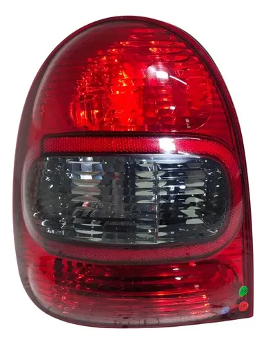 Lanterna Esquerda Fume Chevrolet Corsa 1999 A 2010 Fitam Esquerdo/motorista Vermelho