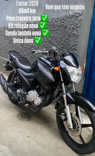 Yamaha Factor 125 único dono 2020