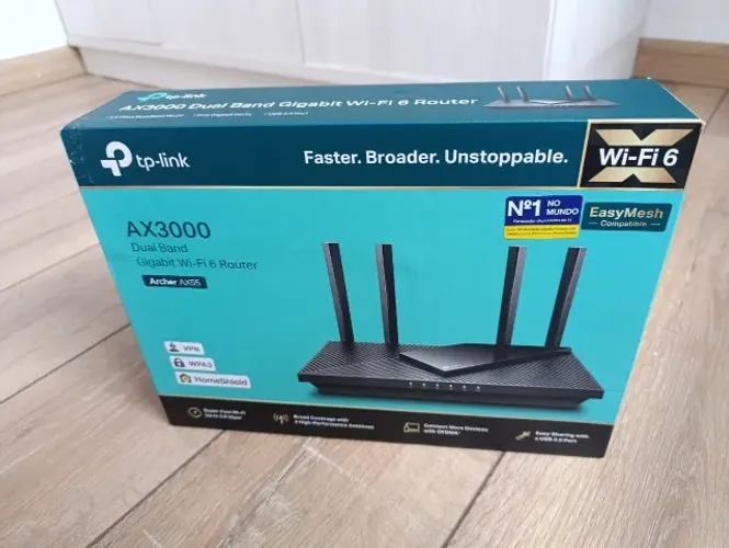 Roteador Tp-link Archer Ax55 Wi-fi 6 Dual Band Ax3000