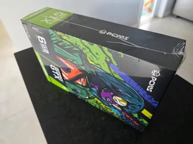 Placa de Vídeo GPU Nvidia Geforce GTX 1660 Super 6GB PCYES Dual 192 BITS Nova Lacrada