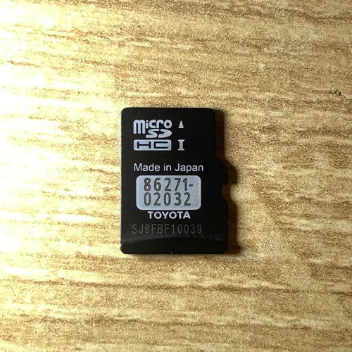 Cartão GPS TOYOTA
