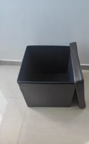 Puf Bau Organizador dobrável