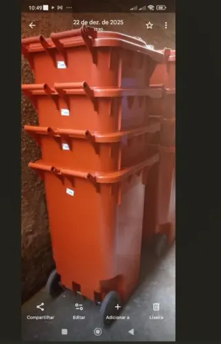 Lixeiraa 240 ,120 litros. 1.000 litros