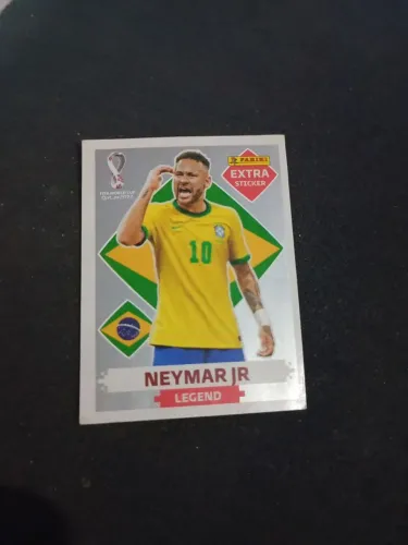 Neymar Jr prata de 2022, raridade maxima