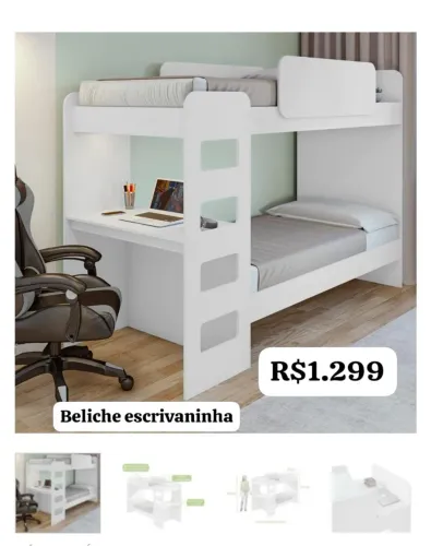 Beliche Olga com Escrivaninha