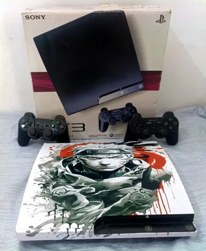 Ps3 C/ Infinidade de Jogos - Ac cartão