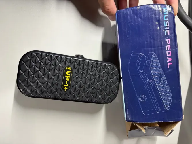 Pedal De Expressão E Volume Passivo VP-1 Mini Para Guitarra Teclado Pedaleira