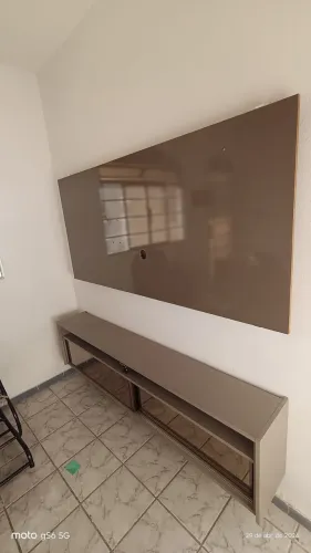 Rack Planejado em MDF + Painel laqueado ALTO PADRÃO