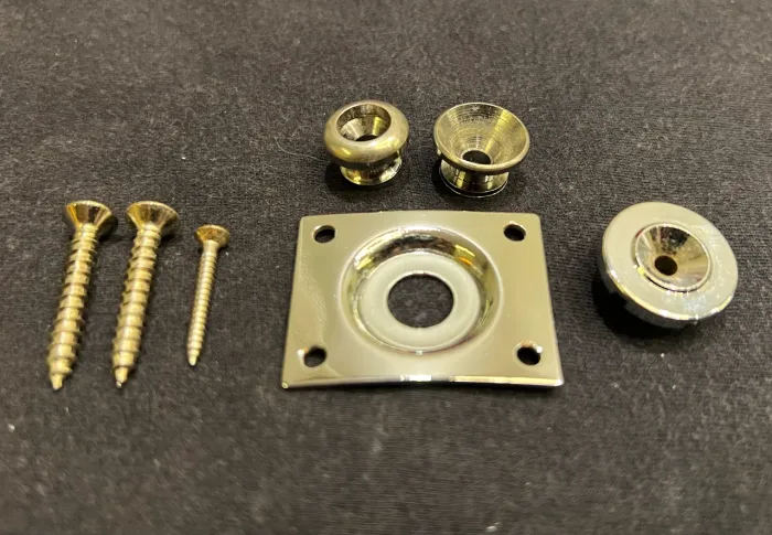 Kit Metais Music Man Jackplate, Strap Pin E String Retainer