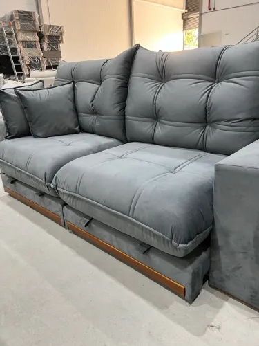 Sofá Retrátil Linha Alta Pillow 30cm NOVO
