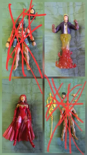 LOTE MARVEL LEGENDS RARIDADES 
