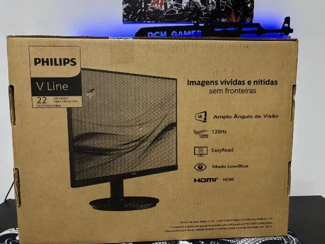 Monitor gamer 22 polegadas 120hz full hd