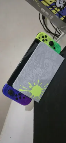 Nitendo switch oled Versão Splaton desbloqueado 256gb