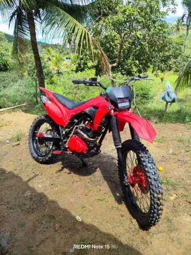 Honda xr 200 com motor de 150 preparado 3mm