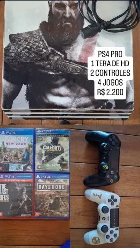 Ps4 Pro 1 Tera de HD