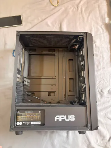 Gabinete Pichau c/ 3 FANS + Fonte 500w 80 Plus