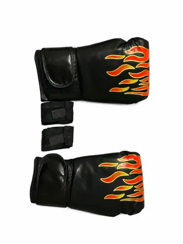 Luva de Boxe/Muay thai + bandagem protetora