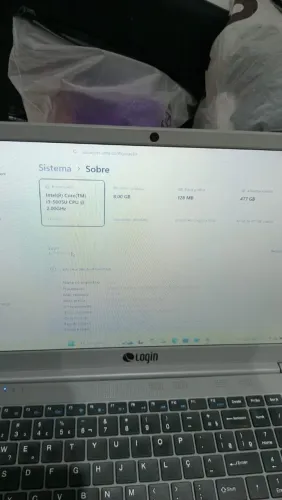 Notebook login core i3 13 geração 