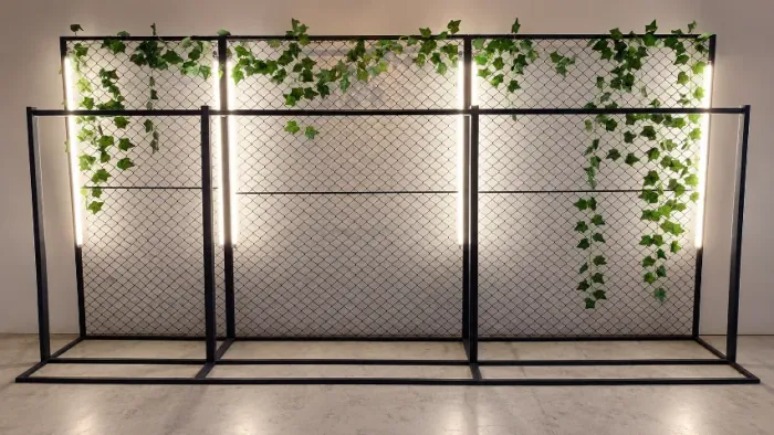 Painel em tela - metal