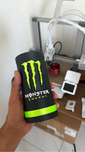 Porta lata / latão monster 