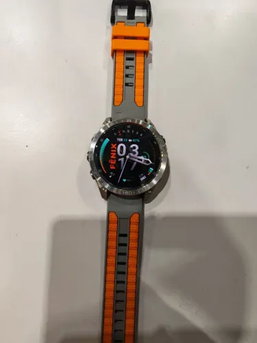Garmin fênix 8 47mm orange