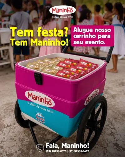 Carrinho de Picoles para Eventos