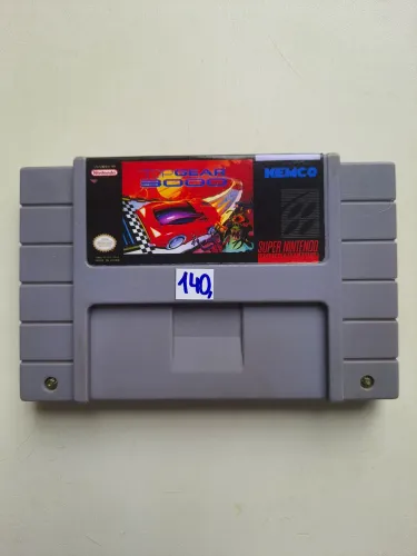 Top Gear 3000 Snes Super Nintendo