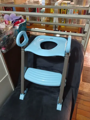 Assento sanitário com escada