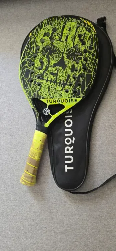 Raquete beach tennis turquoise 