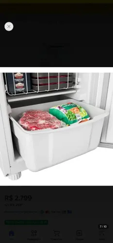 Freezer vertical cônsul slim 142 litros 220 V