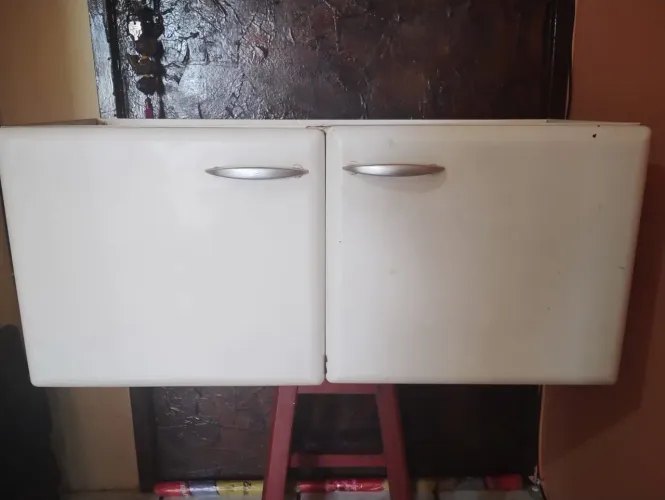 Armário de cozinha 2 portas cor branca 