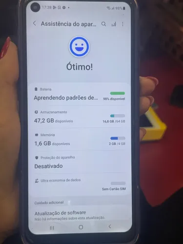 Samsung Galaxy A21s 64 Gb disponível!