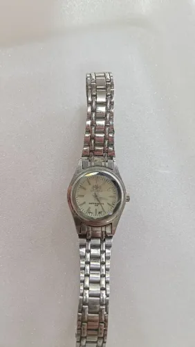 Relógio orimet vintage branco