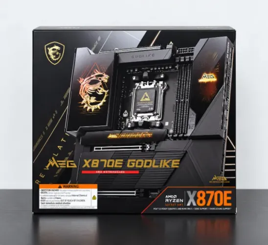 Placa Mãe MSI Meg X870E Godlike AMD Soquete AM5