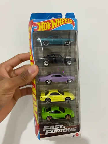PACK DE 5 velozes e furiosos NOVO HOT WHEELS 