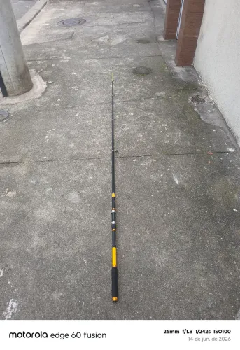 Vara de pesca telescopia de 2.70
