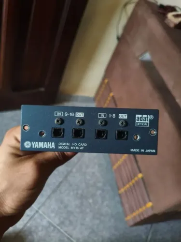 Placa de Expansão Yamaha MY16AT - LS9, 01V entre outras