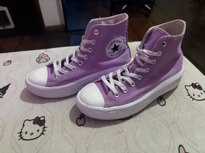 Converse Chuck Taylor All Star CANO ALTO lilás tam 36