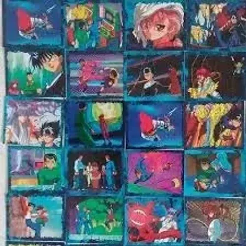 5 Figurinhas de Yuyu Hakusho Avulsas