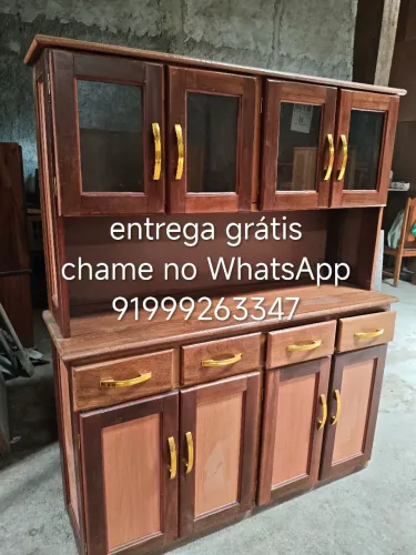 Armário de cozinha 4 portas novo.