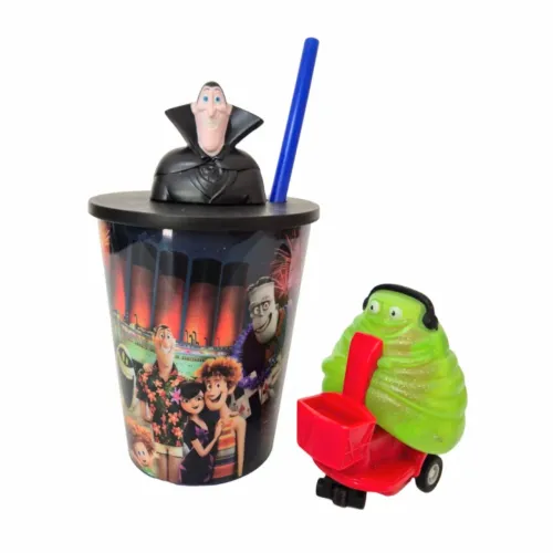 Copo 3D Hotel Transilvânia e Blooby - Oficial Mc Donald's 400ml