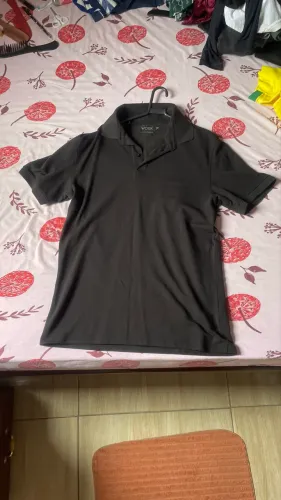 Camisa Polo Preta Masculina - Estado de Nova