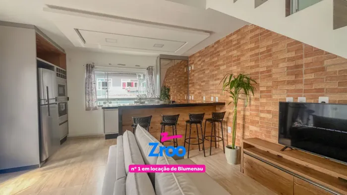 Casa com 1 dormitório para alugar, 50 m² por R$ 2.200/mês - Passo Manso - Blumenau/SC