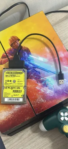 Adaptador + hd 500gb