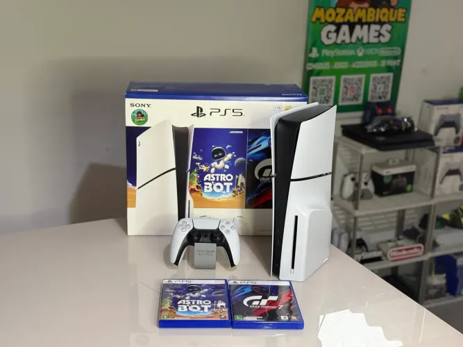 PS5 PlayStation 5 Slim 1TB com leitor *** ( Loja )