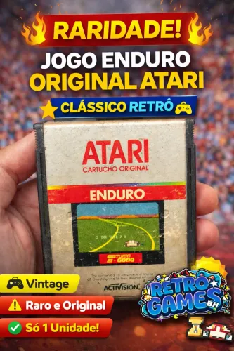 Cartucho Enduro original Atari