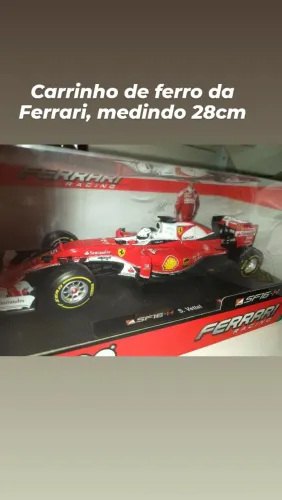 Carrinho de ferro Ferrari